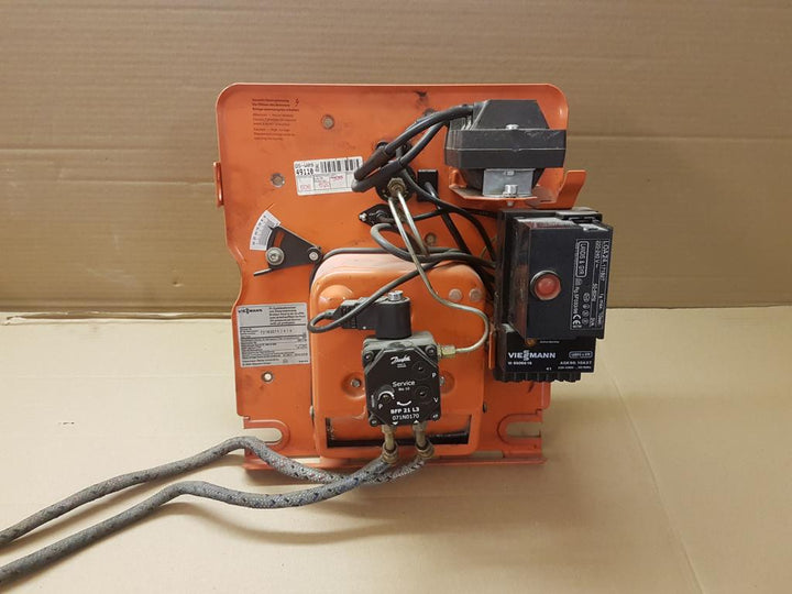 Viessmann VE 1 Ölbrenner vor dem Lagerwechsel