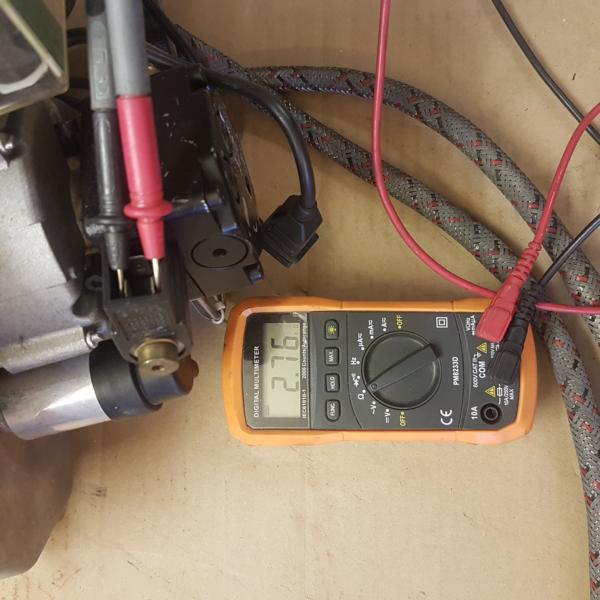 messen mit multimeter, oelbrenner buderus bre bde magentventil danfoss 071n0051 t70